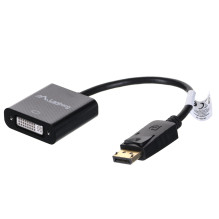 Video Cable Adapter - Lanberg AD-0007-BK, Black