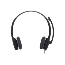 Headphones - Headset Logitech H151 Stereo 3.5mm with rotating microphone and volume control Headphones - Headset Logitech H151 Stereo 3.5mm with rotating microphone and volume control