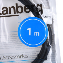USB Laidas - Lanberg CA-USBA-30CU-0010 1m USB 3.0 A M / F Juodas USB Laidas - Lanberg CA-USBA-30CU-0010 1m USB 3.0 A M / F Juodas