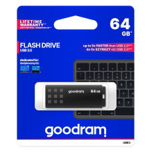 USB Flash Drive - Goodram UME3 64GB USB A Type 3.0 Black USB Flash Drive - Goodram UME3 64GB USB A Type 3.0 Black