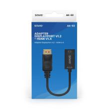DisplayPort Adapter - Savio 4K, AK-62 DisplayPort Adapter - Savio 4K, AK-62