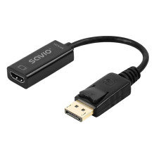 DisplayPort Adapteris - Savio 4K, AK-62 DisplayPort Adapteris - Savio 4K, AK-62