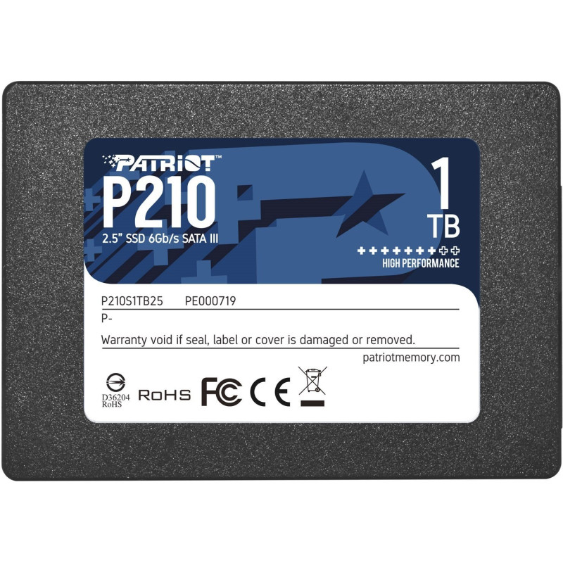 Vidinis Kietasis Diskas - Patriot P210 1000 GB "Serial ATA III"