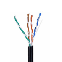 Network Cable - A-LAN Cat5e, Black 305 m