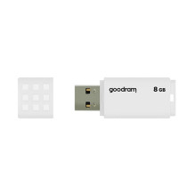 USB Atmintinė - Goodram UME2 8GB USB Type-A 2.0 Balta USB Atmintinė - Goodram UME2 8GB USB Type-A 2.0 Balta