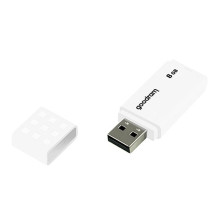 USB Flash Drive - Goodram UME2 8GB USB Type-A 2.0 White USB Flash Drive - Goodram UME2 8GB USB Type-A 2.0 White