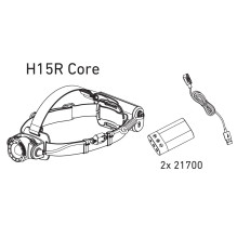 Headlamp - Ledlenser H15R Core Black Headlamp - Ledlenser H15R Core Black
