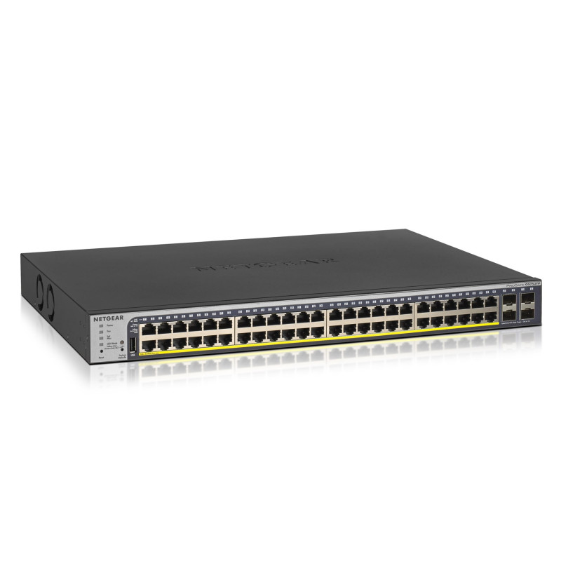 Network Switch - Netgear GS752TP-300EUS, Black