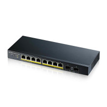 Switch - Zyxel GS1900-10HP, Power over Ethernet (PoE), Black