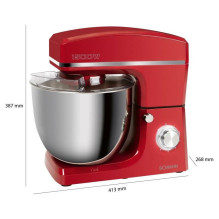Food Processor - Bomann KM 6036 Red