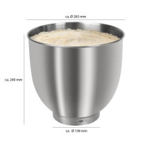 Food Processor - Bomann KM 6036 Red