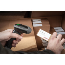 Barcode Scanner - Digitus Handheld 1D Black