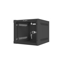 Wall Mount - Lanberg 10' 4U Cabinet IP20 Black Wall Mount - Lanberg 10' 4U Cabinet IP20 Black