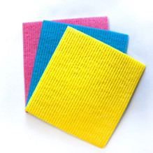 Cloths - Vileda 3 Pcs. Cellulose Cotton Yellow Cloths - Vileda 3 Pcs. Cellulose Cotton Yellow