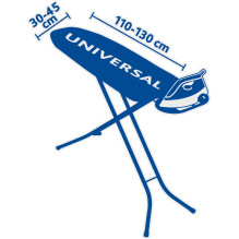 Ironing Board Cover - Vileda Comfort Plus 130 cm cotton