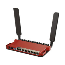 Router - Mikrotik L009UiGS-2HaxD-IN Gigabit Ethernet Single-band (2.4 GHz) Red