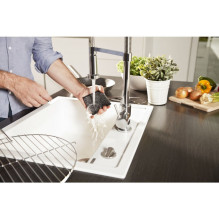 Cloths - Vileda 141656 Scrubbing Cloth, Stainless Steel Grey