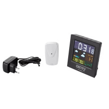 Weather Station - Camry CR 1166 Indoor Outdoor Thermometer Black