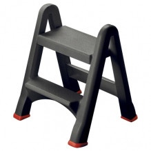 Ladder - Curver R034721 PP Grey / red
