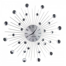 Wall Clock - Esperanza Ehc002 Round Stainless Steel Wall Clock - Esperanza Ehc002 Round Stainless Steel