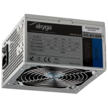 Power Supply - Akyga AK-B1 600 W 20+4 Pin ATX Gray