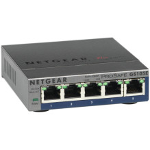 Network Switch - NETGEAR GS105E Managed L2 / L3 Gigabit Ethernet 5 Ports
