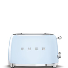 Toaster - Smeg TSF01 6 Brown Levels 3 Programs Removable Cereal Tray Blue