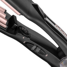 Hair Straightener - BaByliss Crimper 35mm Ceramic-Tourmaline 10 Temperature Settings Black Pink Hair Straightener - BaByliss Crimper 35mm Ceramic-Tourmaline 10 Temperature Settings Black Pink