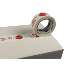Lipni juosta - BSTech Atsargiai Stiklas 48mm x 100m Balta / Raudona Lipni juosta - BSTech Atsargiai Stiklas 48mm x 100m Balta / Raudona