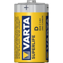 Household Battery - Varta R20 D Zinc-Carbon Household Battery - Varta R20 D Zinc-Carbon