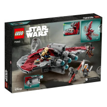 Konstruktorius - LEGO Star Wars 75362 Ahsoka Tano's T-6 Jedi Shuttle 601 Detalės