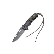 Survival Knife - Fire Starter, Black