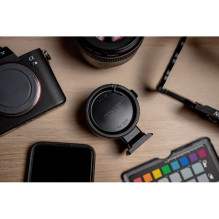 Techart TCS-04 bajoneto adapteris Canon EF / Sony E