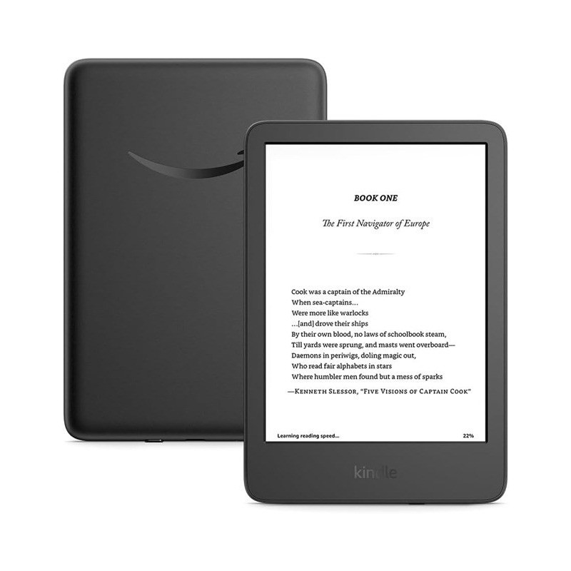 El. Knygų Skaityklė - Amazon Kindle 6" 11-oji Generacija 16GB Wi-Fi Juoda