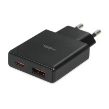 Wall Charger - iBOX C-43 Slim GaN PD 30W Black