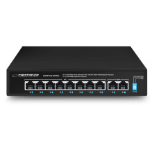 Network Equipment - Esperanza ENS106 10-Port PoE Switch 10 / 100 96W Black