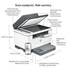 Daugiafunkcis Spausdintuvas - HP LaserJet MFP M234sdw Juodai Balto Spausdintuvas, Kompaktiškas, Greitas Dvipusis