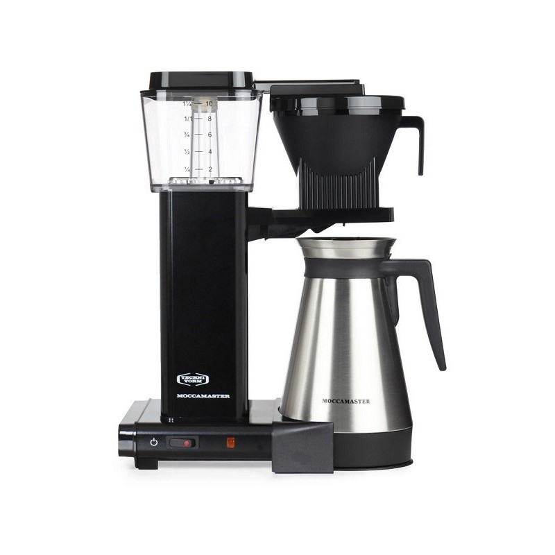 Coffee Machine - Moccamaster KBGT 741 Black Coffee Machine with Thermos