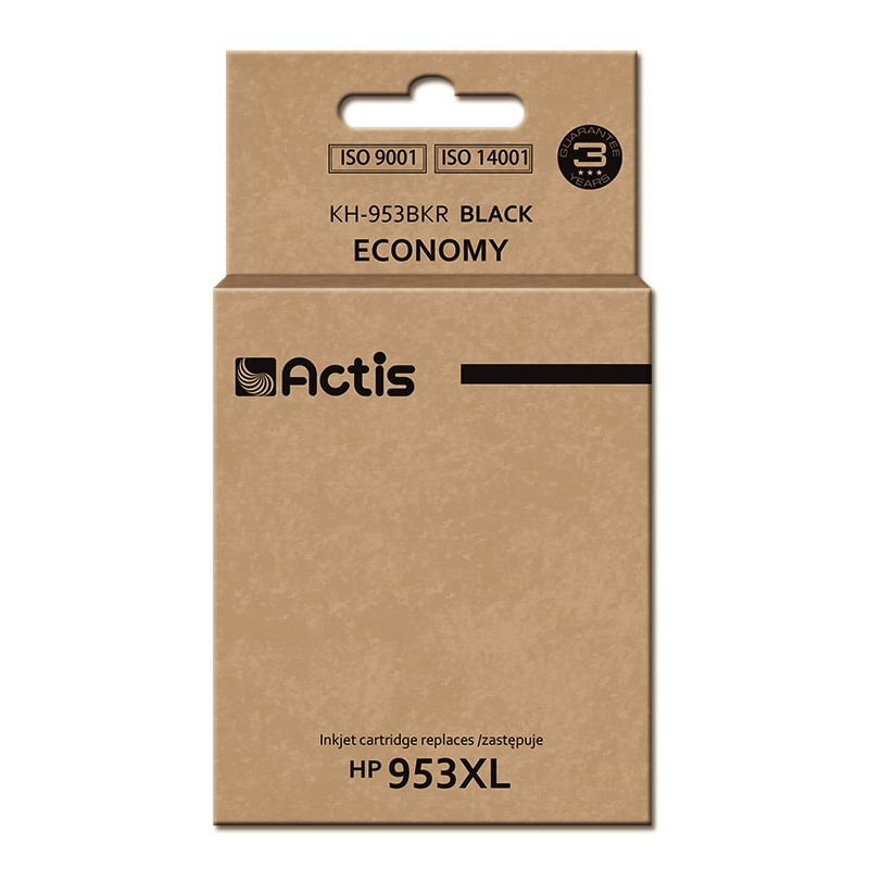 Ink Cartridge - Actis KH-953BKR 50 ml Black