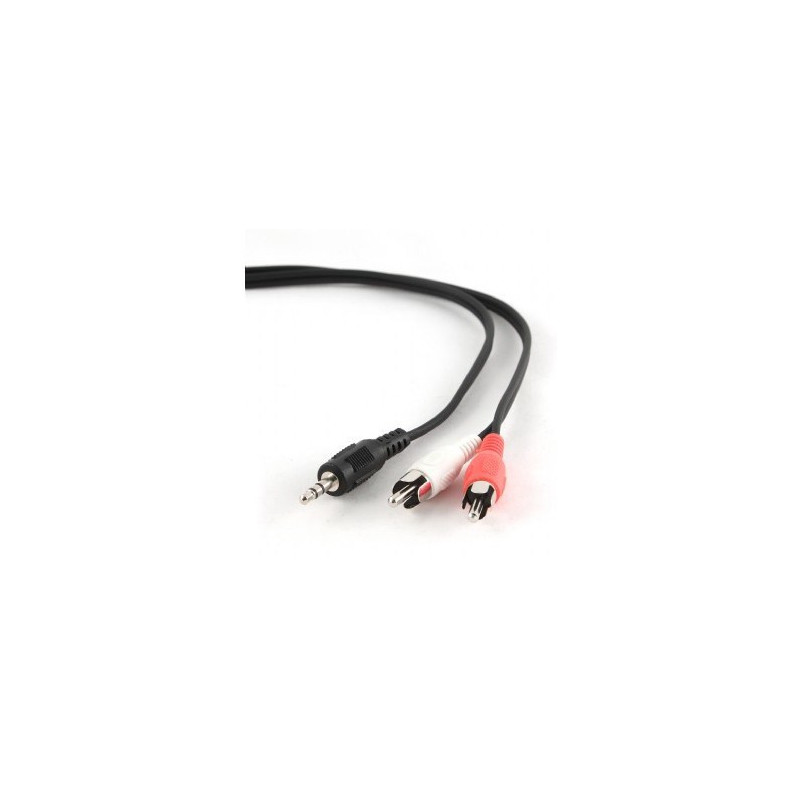 Audio Cable - Gembird 1.5 M, Black, Red, White