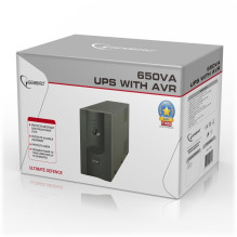 Nepertraukiamas Maitinimo Šaltinis (UPS) - Gembird UPS-PC-652A 0,65 kVA 390 W 3 AC