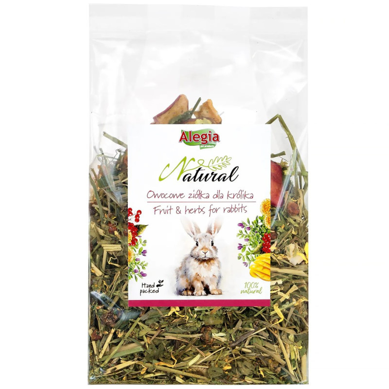 Rabbit Treat - Alegia Fruits Herbs 130g Gluten Free Soy Free