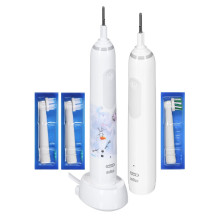 Elektrinis Dantų Šepetėlis - Oral-B Pro 3 3000 + Junior Frozen White