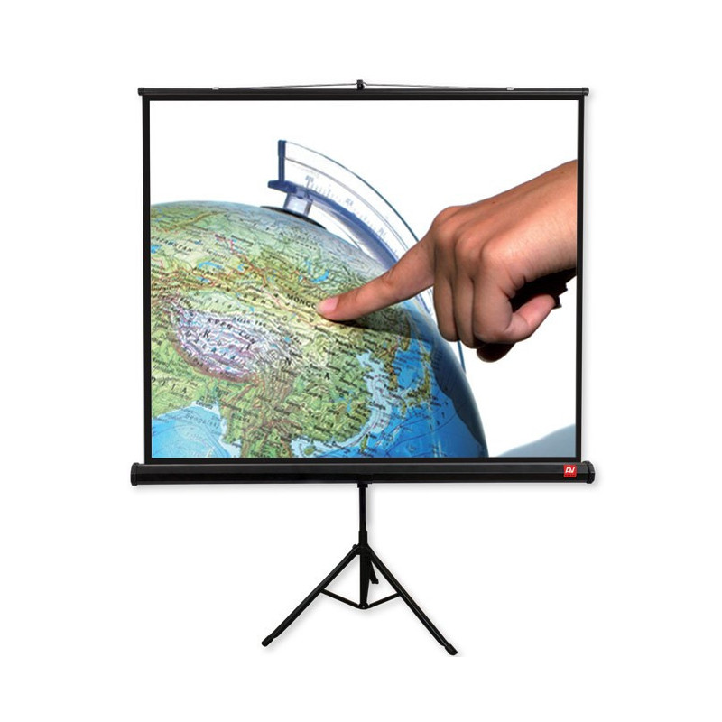 Projector Screen - Avtek TRIPOD Pro 200 1:1 195cm x 195cm Black