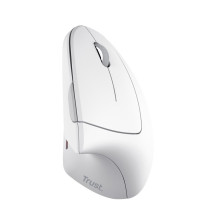 Computer Mouse - Trust Verto Vertical Ergonomic Wireless Mouse 25132 - White