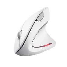 Computer Mouse - Trust Verto Vertical Ergonomic Wireless Mouse 25132 - White