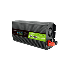 Automobilinis Inverteris - Green Cell LCD 12V 500W / 10000W su Švariu Sinuso Bangos Išėjimu