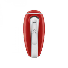 Hand Mixer - SMEG HMF01RDEU 9 Speed Levels, Turbo Function, Stainless Steel Beaters Red