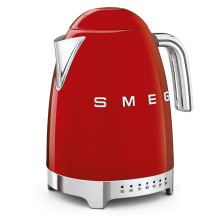 Electric Kettle - SMEG KLF04RDEU 1.7L 7 Temperature Settings Hold Function Red