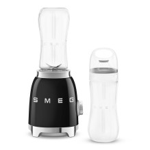 Blenderis - Smeg 50'style stiklinis juodas.